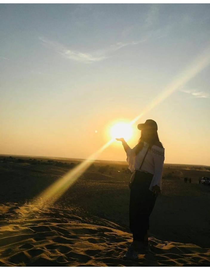 Golden Sandstone Hotel Desert Safari Camp Jaisalmer Luaran gambar