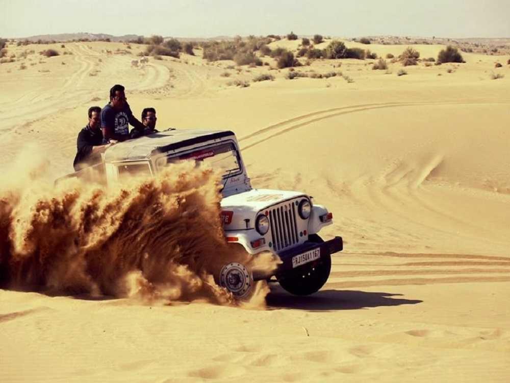 Golden Sandstone Hotel Desert Safari Camp Jaisalmer Luaran gambar